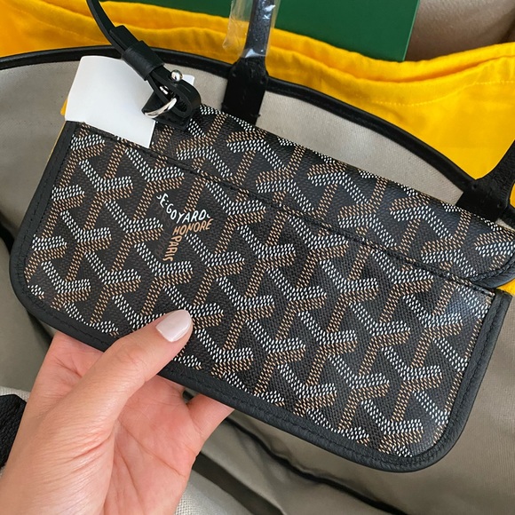 BRAND NEW W/ TAGS Goyard St. Louis PM Black - Picture 6 of 8